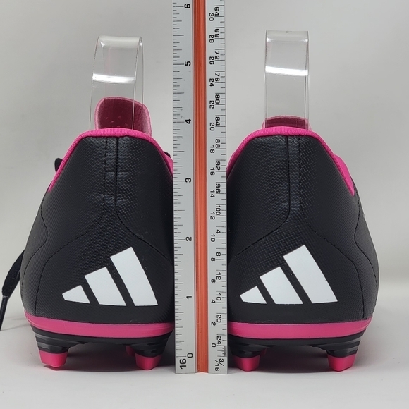 Adidas Unisex Accuracy.4 FxG GW4604 Soccer Cleats Black/Pink Men 11 Wmns 13 New - Picture 6 of 11